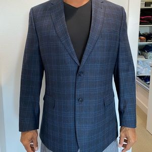 Mens Jos A Banks 3-button wool Blazer, 48R